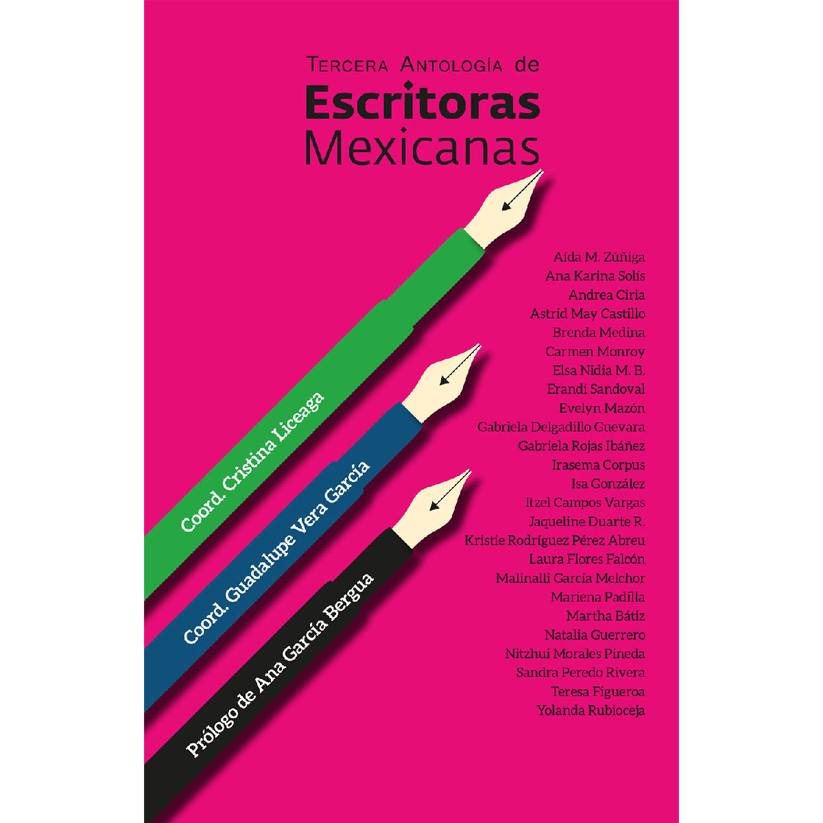 Tercera Antología de Escritoras Mexicanas, Autoras Varias