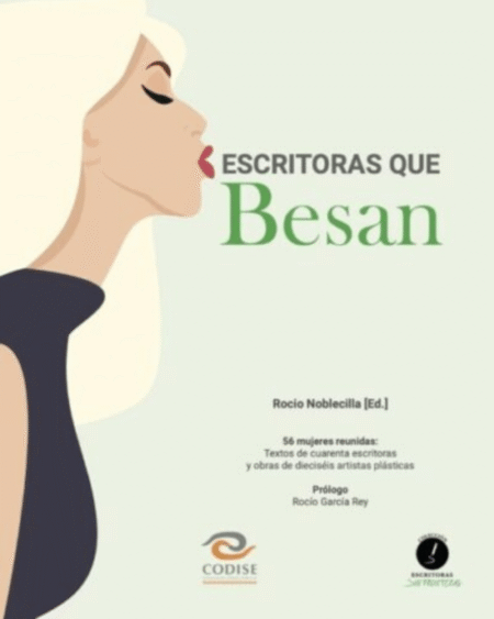 Escritoras que besan:  56 mujeres reunidas.